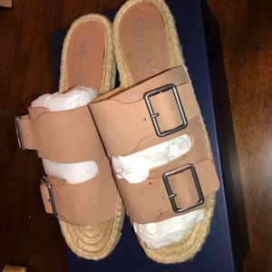 Splendid Blake Buckle Espadrilles Sandal